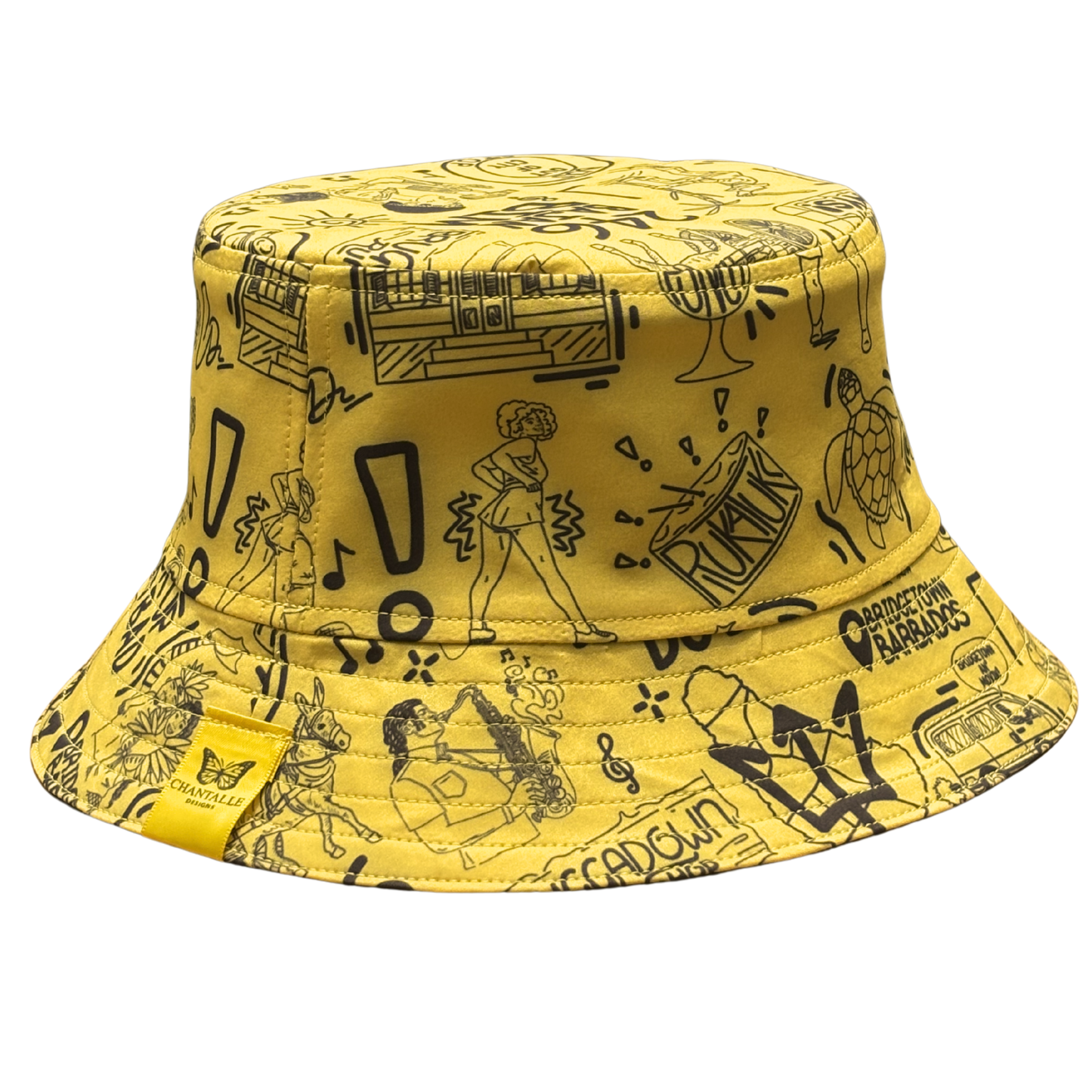 De Crop Ova Bucket Hat