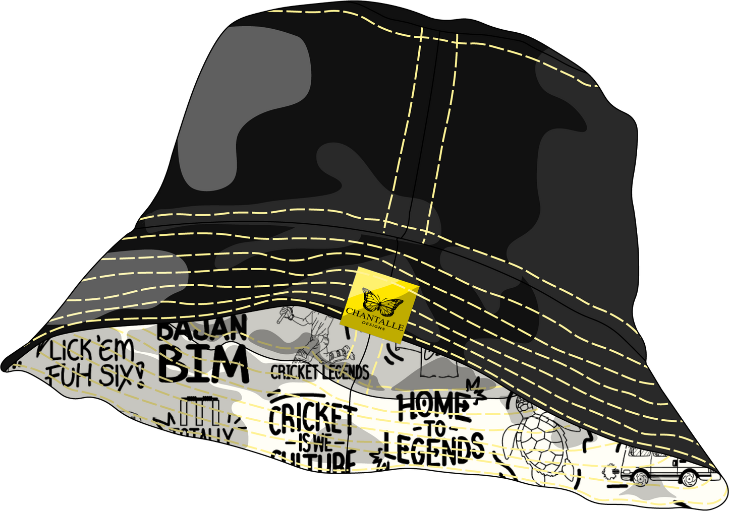 De Cricket Bucket Hat