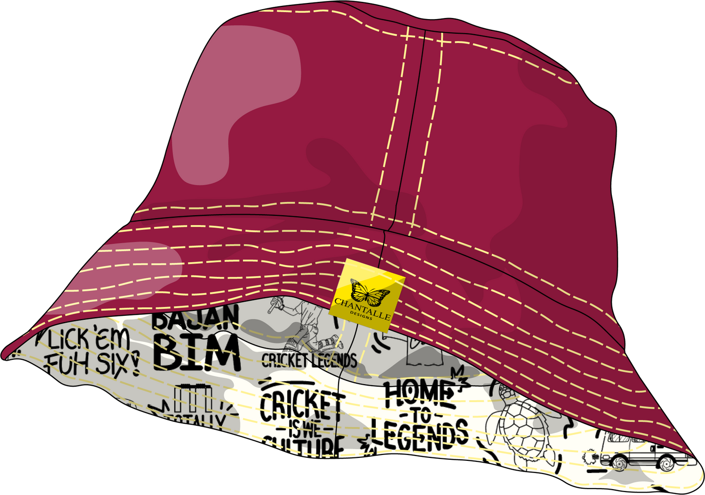 De Cricket Bucket Hat